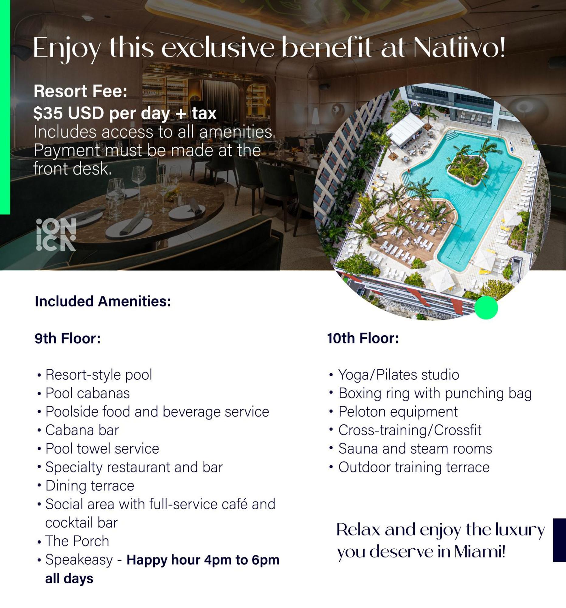 מיאמי Natiivo By Ionica Residences מראה חיצוני תמונה